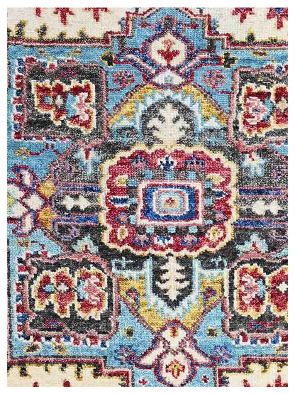 Artisan Felicity  Beige Red Transitional Knotted Rug