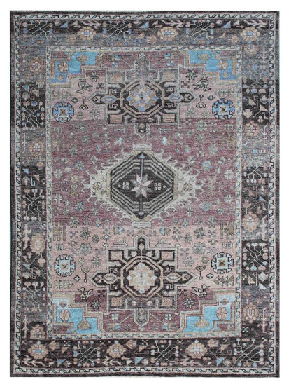 Artisan Felicity Mineral Red Traditional Knotted Rug - Rugs - Artisan - Atlanta Designer Rugs
