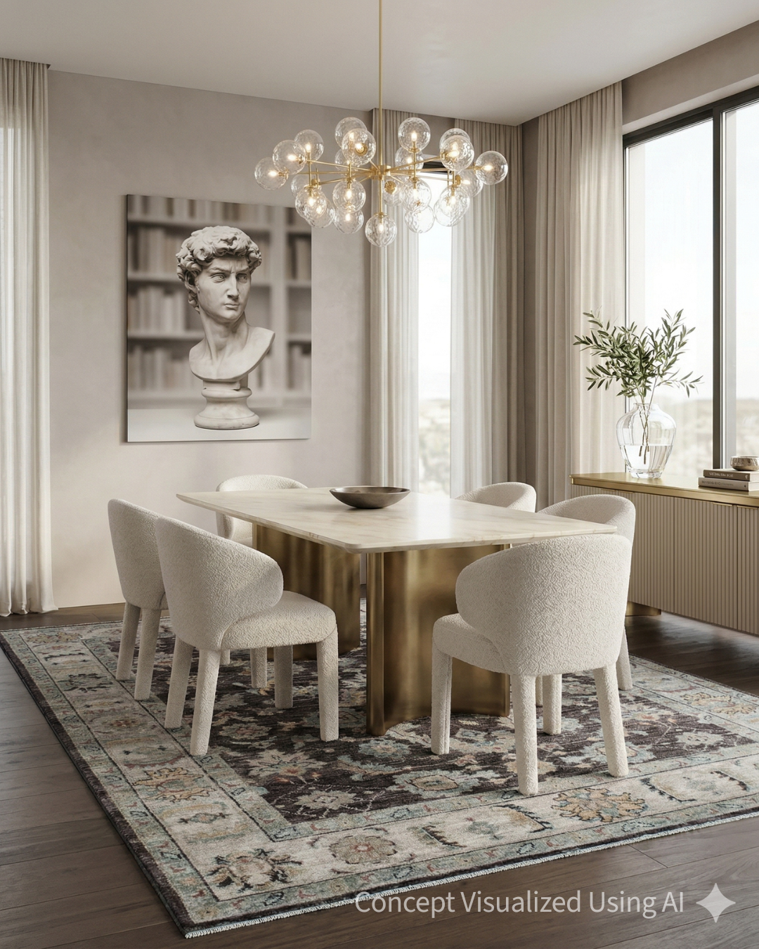 Artisan Felicity Grey Grey Traditional Knotted Rugs for Diningroom