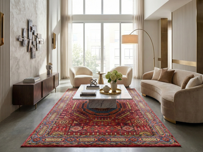 Artisan Felicity FB-467 Red Transitional Knotted Rug