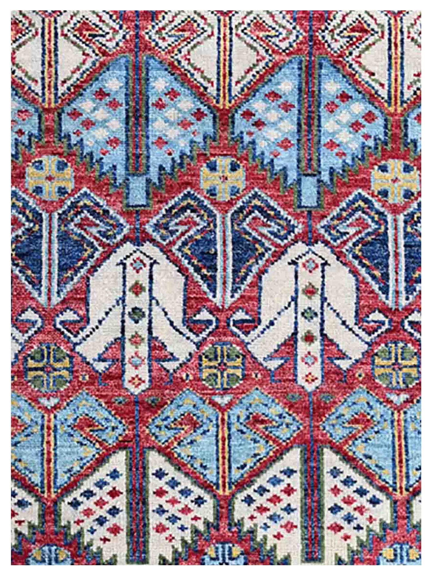 Artisan Felicity  Red Multi Traditional Knotted Rug