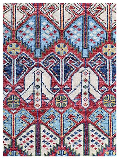 Artisan Felicity  Red Multi Traditional Knotted Rug