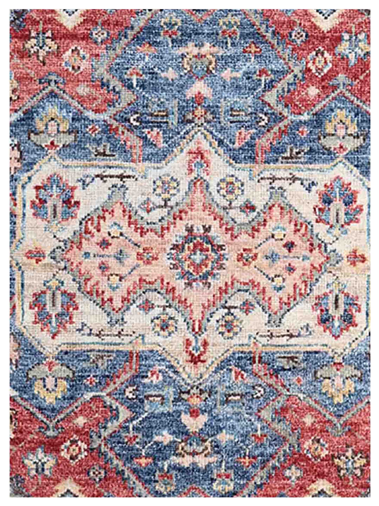 Artisan Felicity  Red Red Traditional Knotted Rug