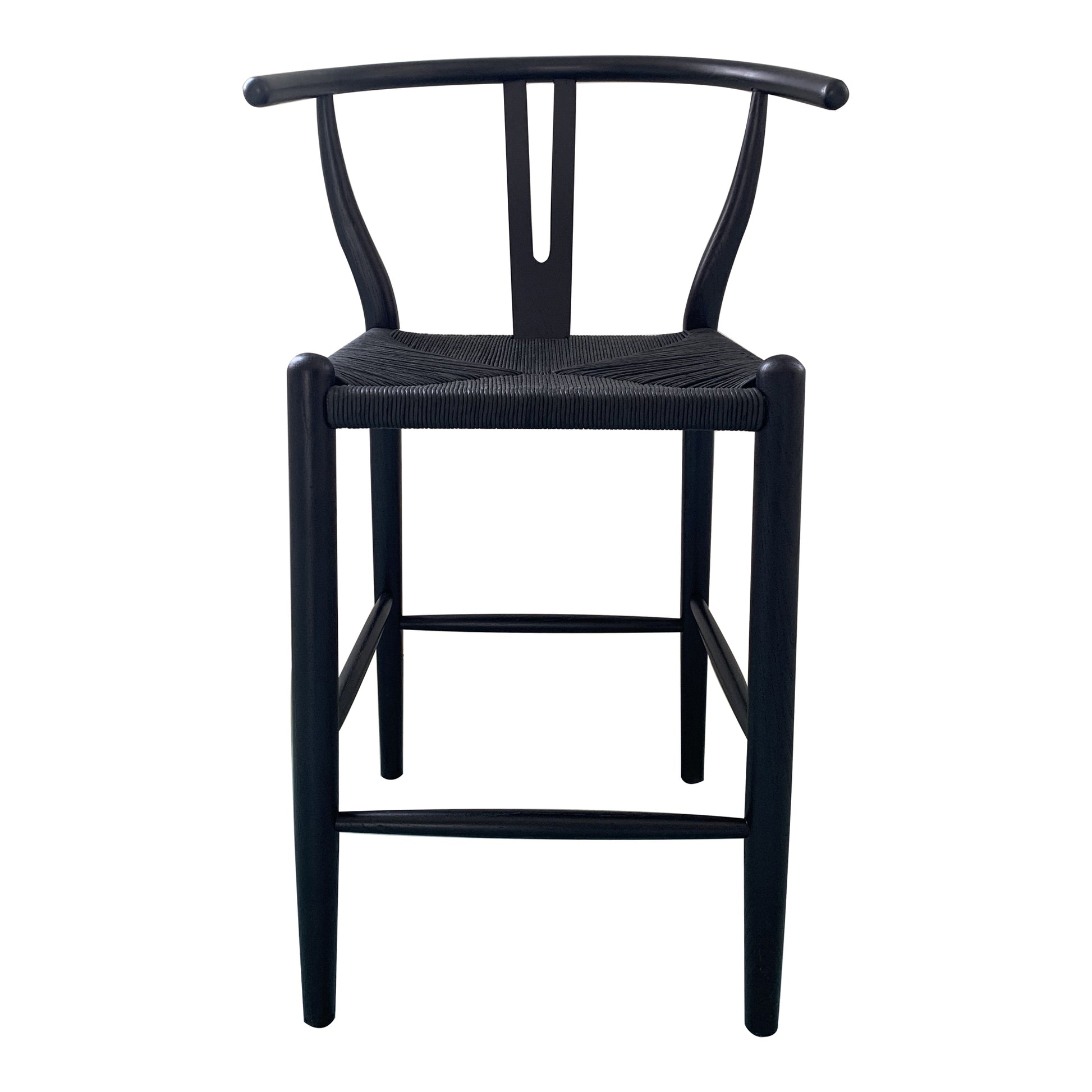 Moes Home Counter Stools Ventana Black Scandinavian Furniture