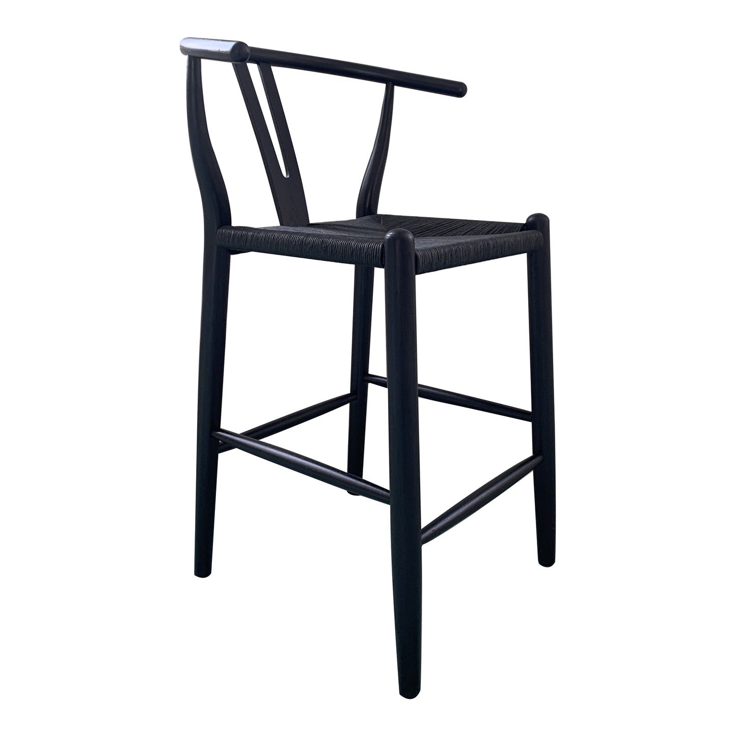 Moes Home Counter Stools Ventana Black Scandinavian Furniture