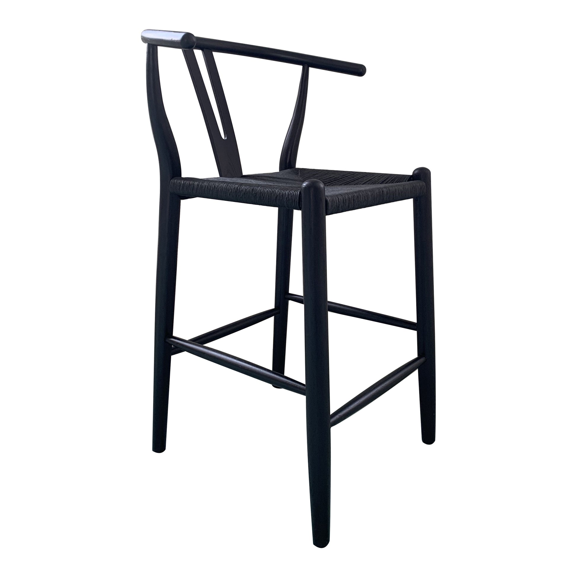Moes Home Counter Stools Ventana Black Scandinavian Furniture