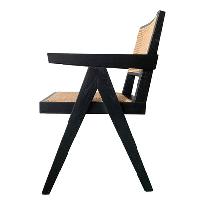 Moes Home Dining Chairs Takashi Black Mid-Century Modern Furniture