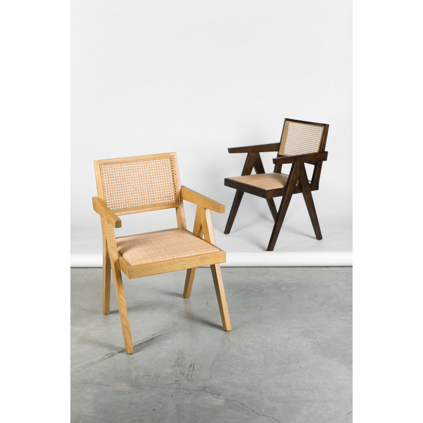 Moes Home Dining Chairs Takashi Brown Mid-Century Modern Furniture