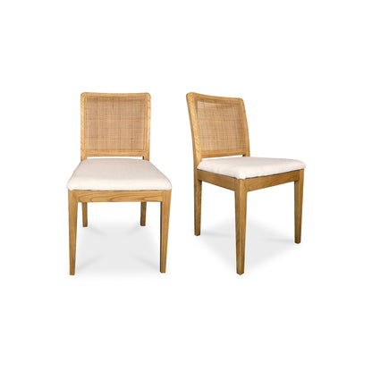 Moes Home Dining Chairs Orville Natural Contemporary Furniture
