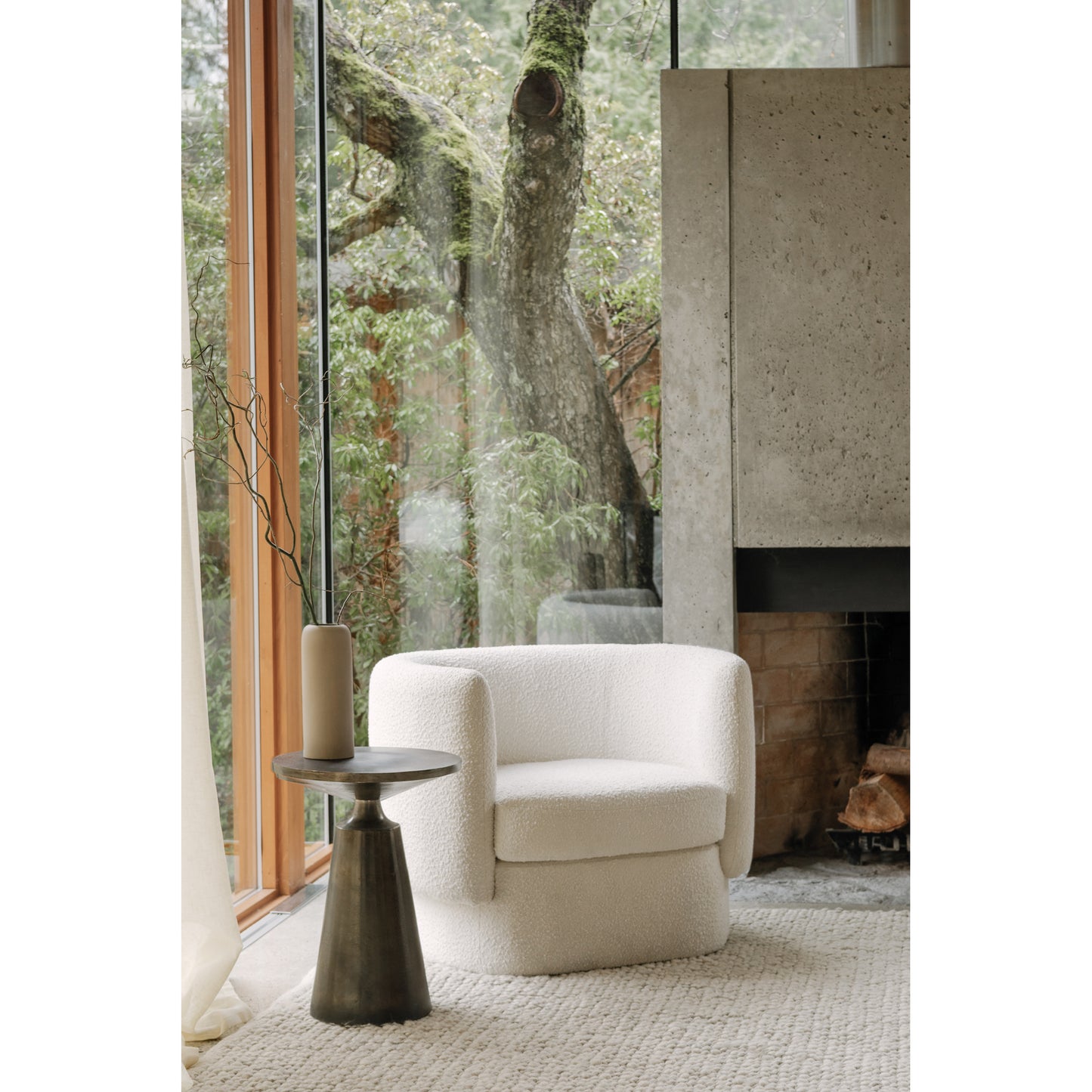 Moes Home Accent Tables Sonja Grey Contemporary Furniture