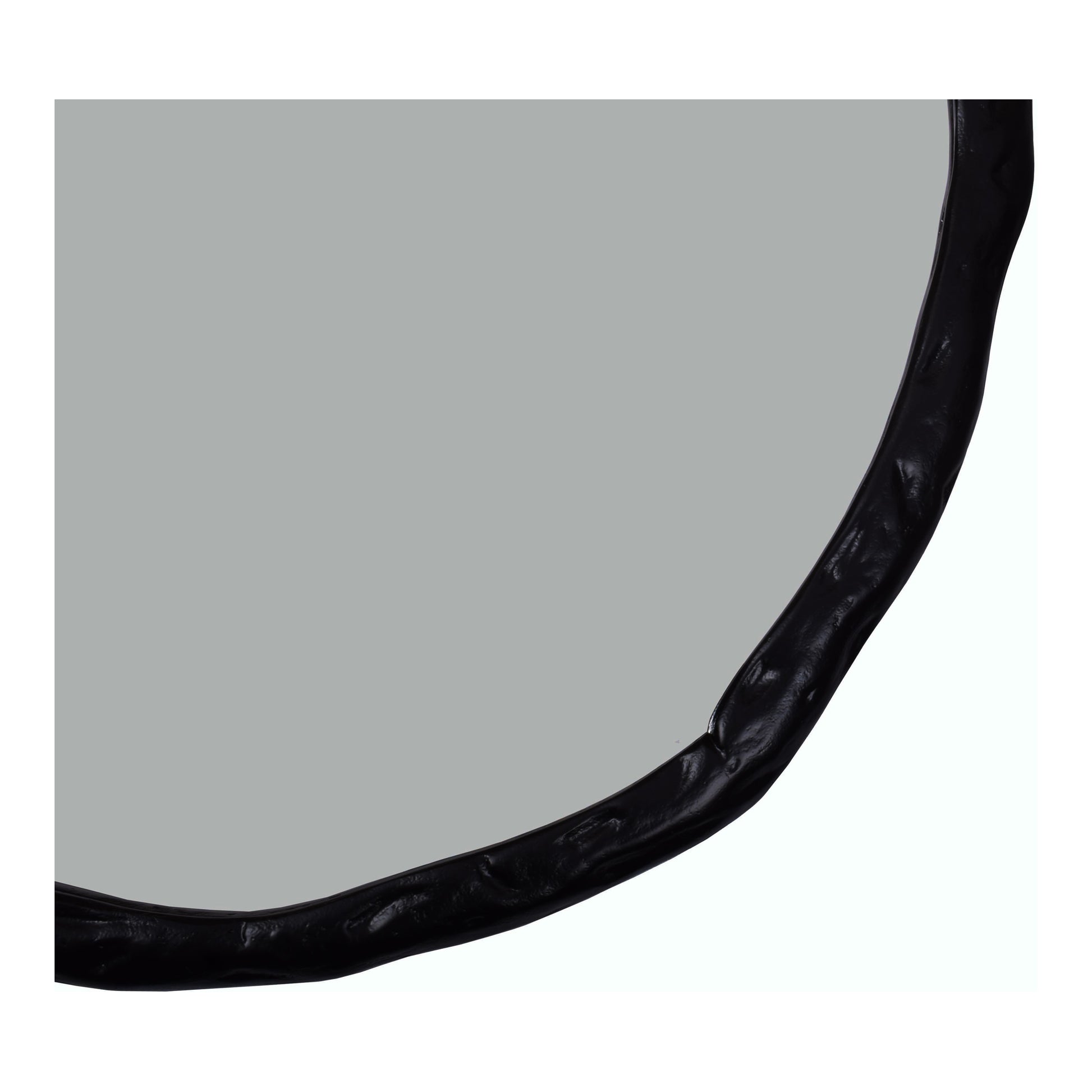 Moes Home Mirrors Foundry Black  Furniture