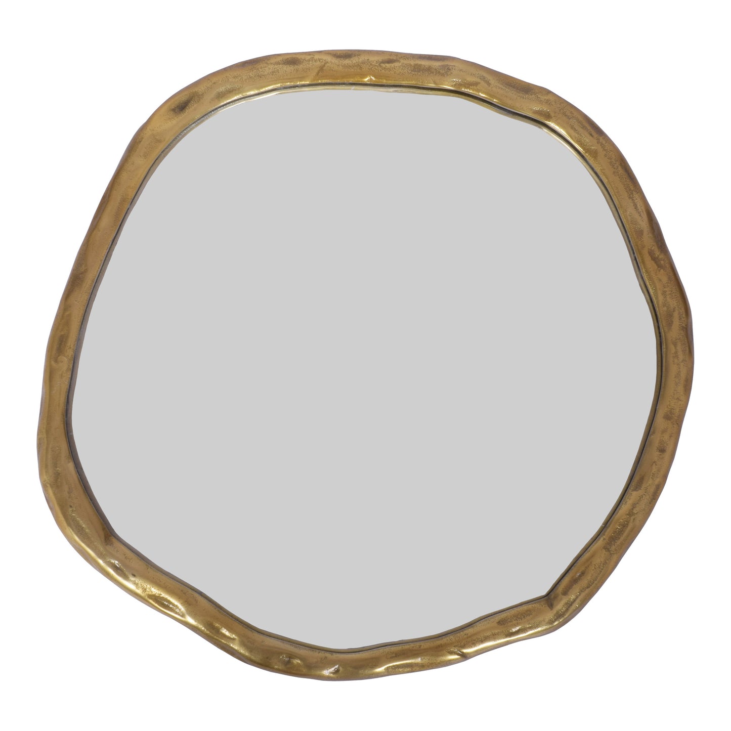 Moes Home Mirrors Foundry Gold Contemporary Furniture