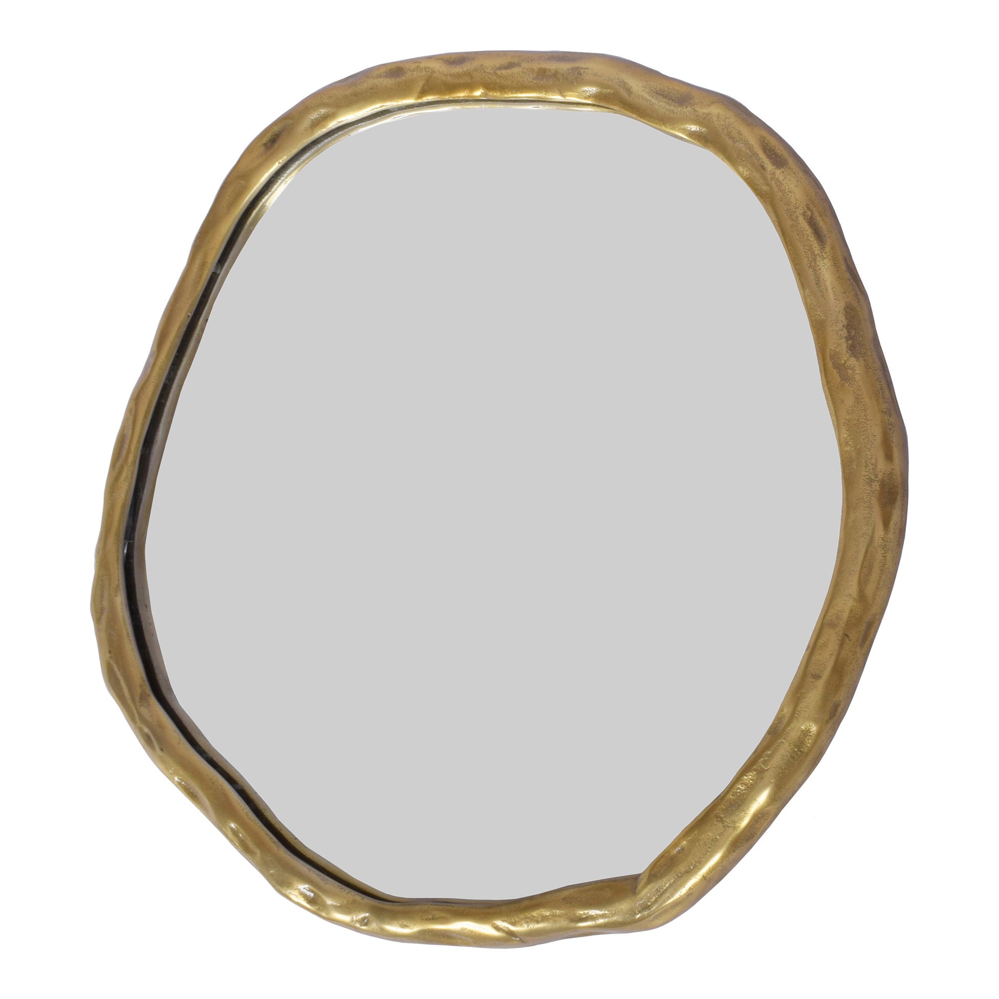 Moes Home Mirrors Foundry Gold Contemporary Furniture