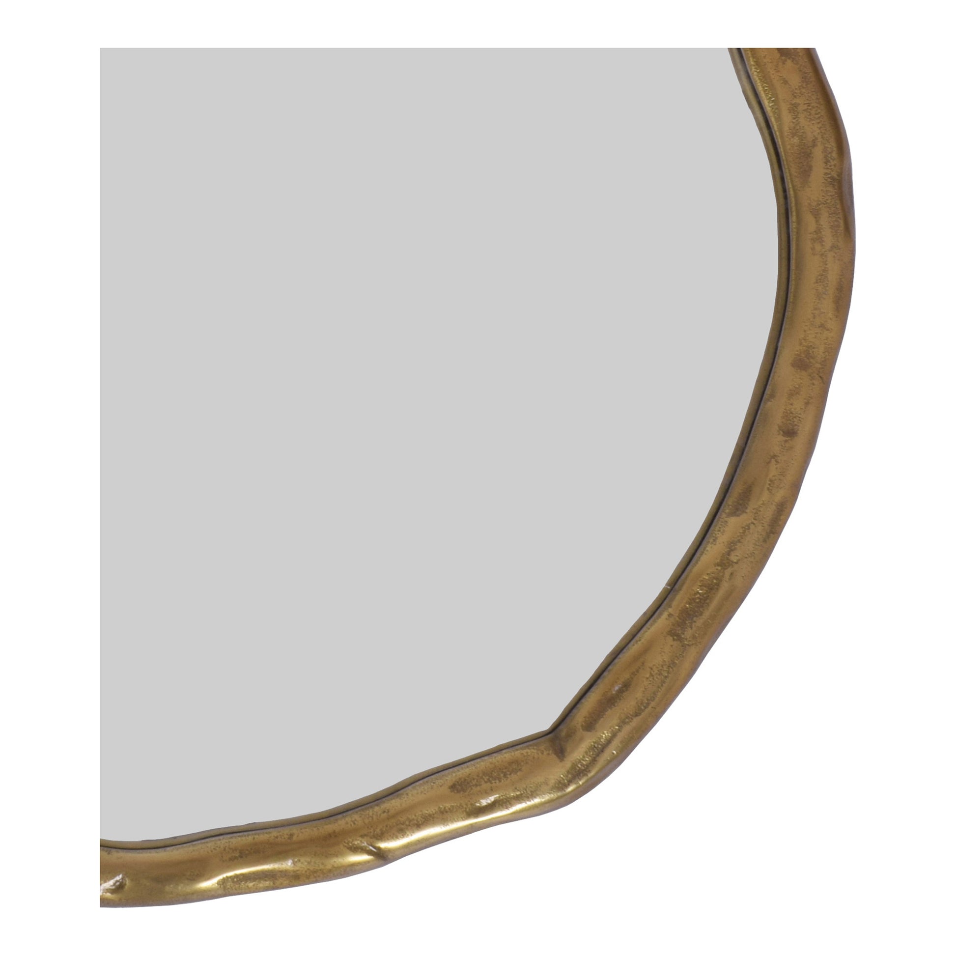 Moes Home Mirrors Foundry Gold Contemporary Furniture