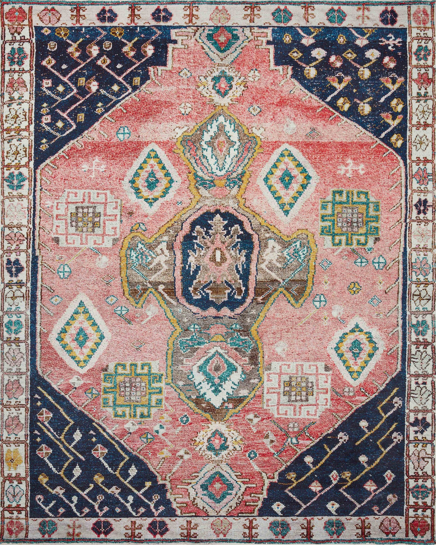 Loloi II Fiona  Rust Navy 0