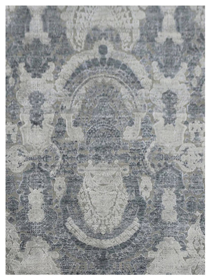 Limited Euroa ERO - 754 Silver Sand Transitional Knotted Rug - Rugs - Limited - Atlanta Designer Rugs
