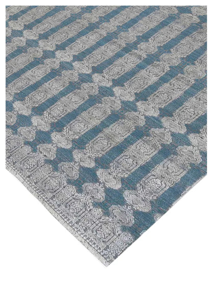 Limited Parkes PA-574 Santas Gray Transitional Knotted Rug