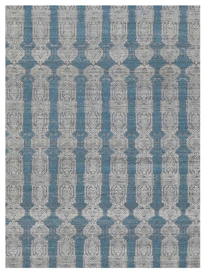 Limited Parkes PA-574 Santas Gray Transitional Knotted Rug