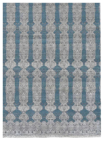 Limited Parkes PA-574 Santas Gray Transitional Knotted Rug