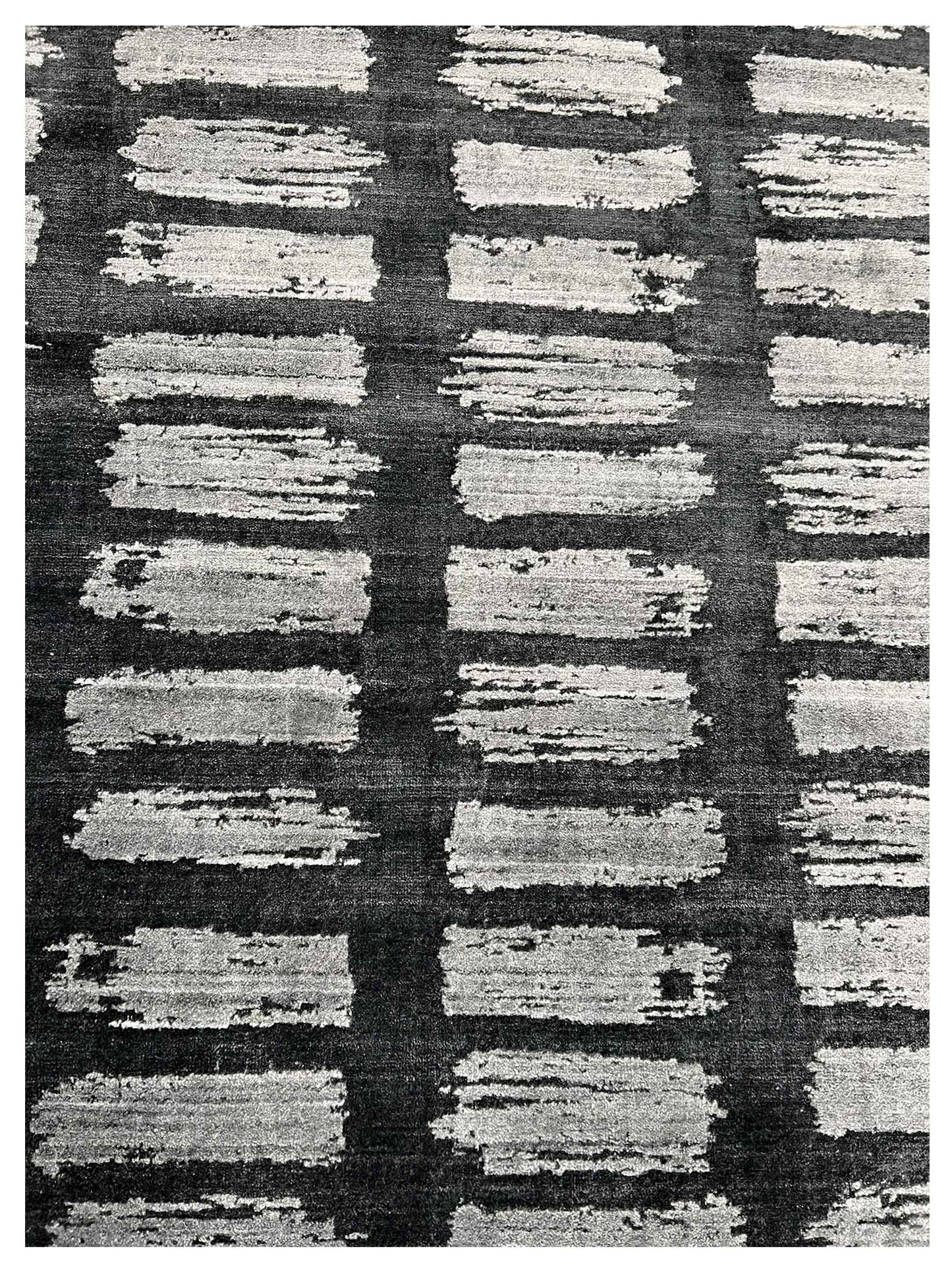 Artisan Frances Charcoal Modern Loom Rugs
