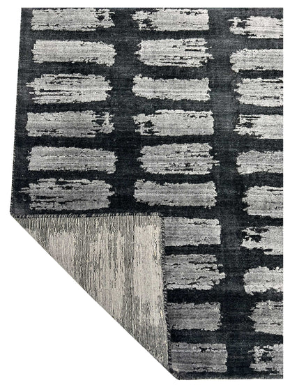 Artisan Frances Charcoal Modern Loom Rugs