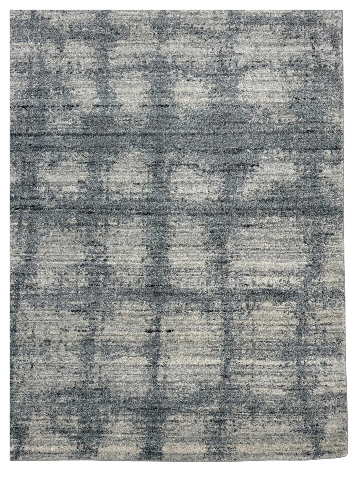 Artisan Frances Silver Blue Modern Loom Rugs