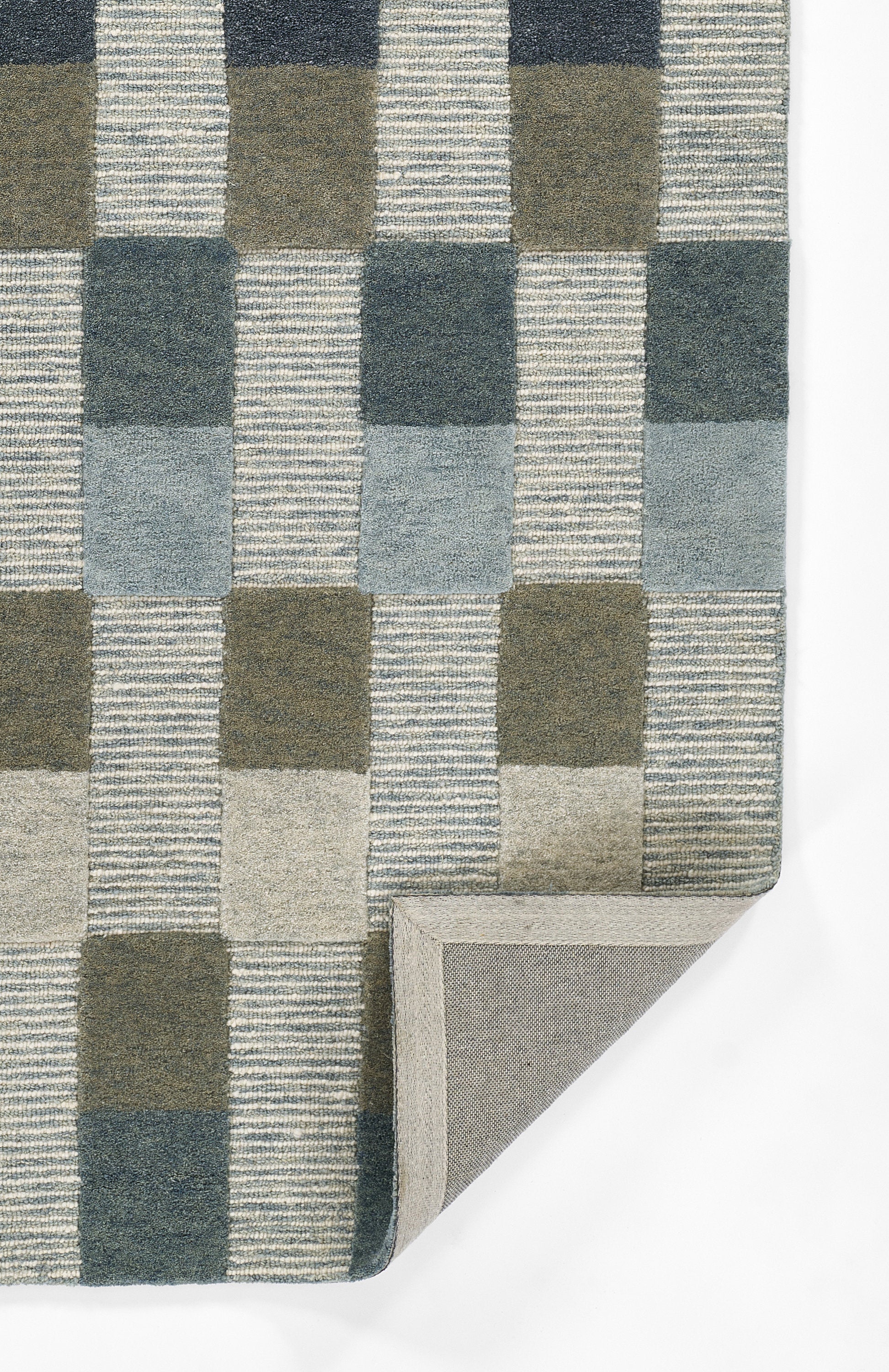 Momeni Fletcher  Blue  Contemporary