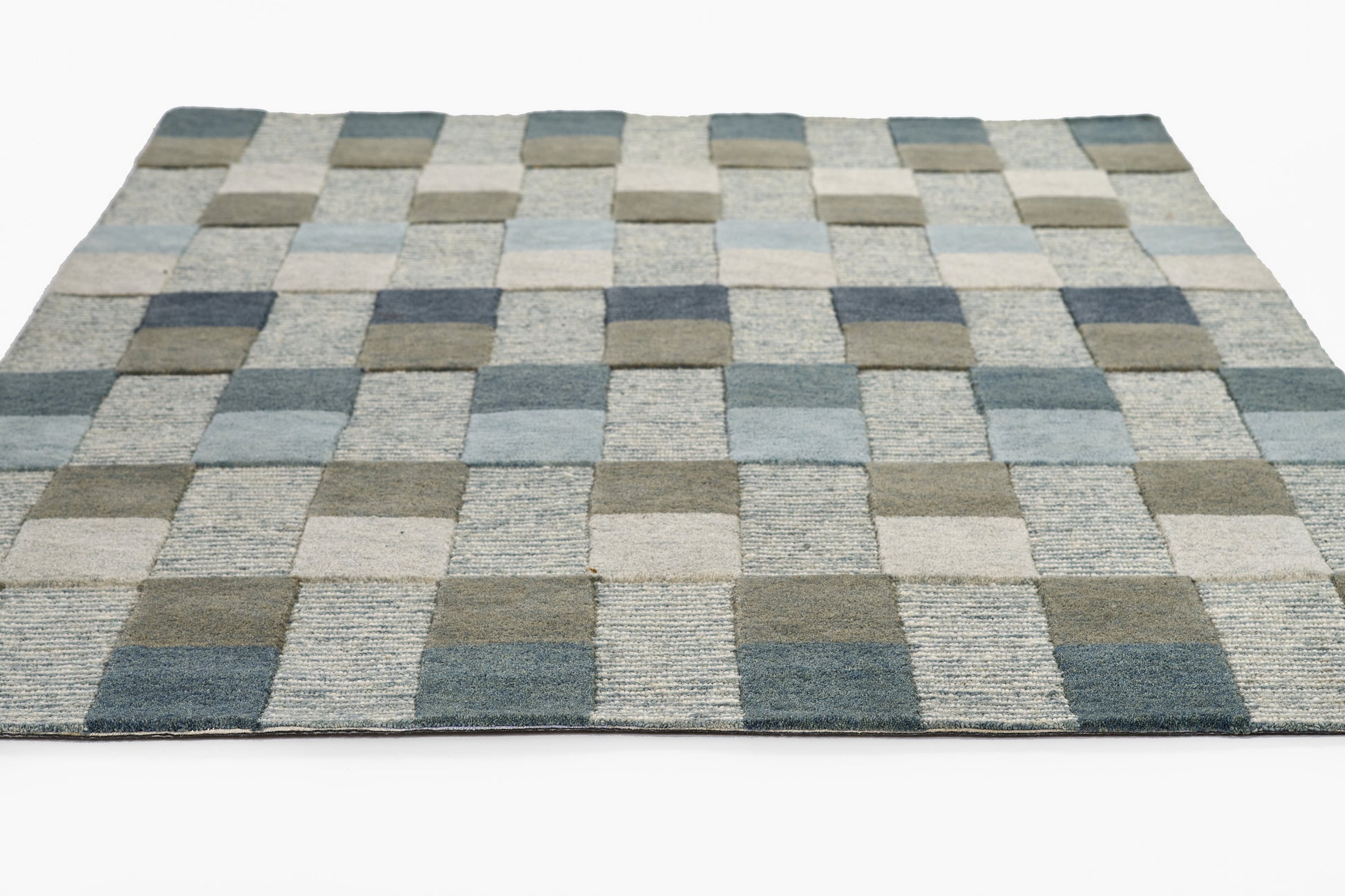 Momeni Fletcher  Blue  Contemporary