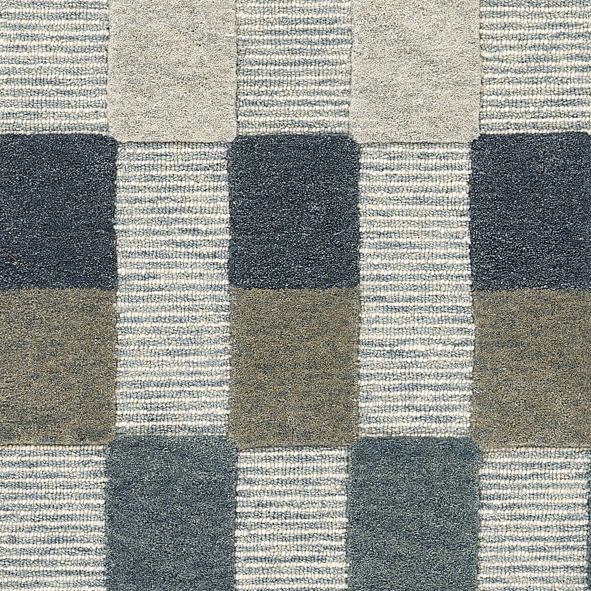 Momeni Fletcher  Blue  Contemporary