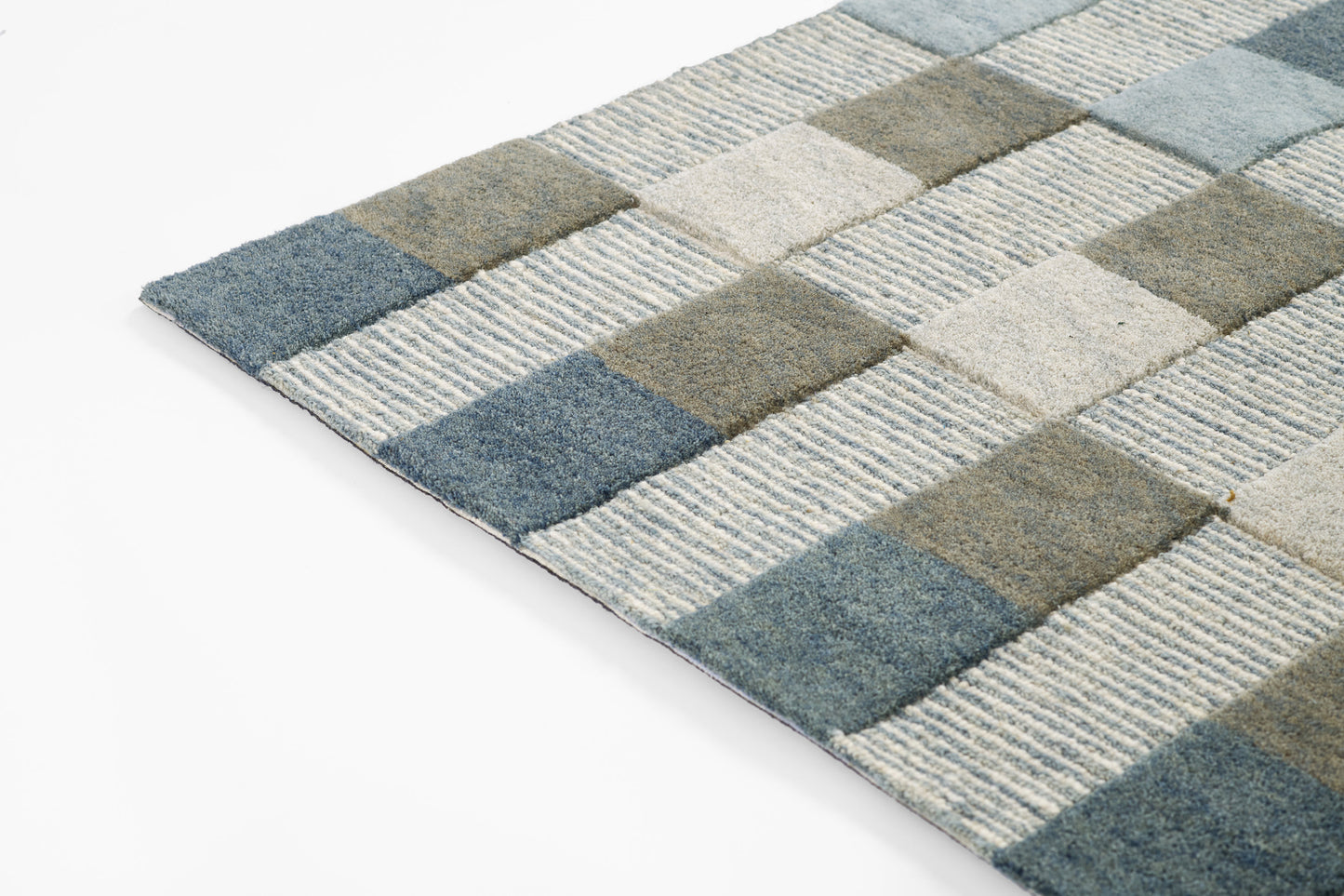 Momeni Fletcher  Blue  Contemporary