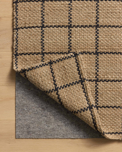 Chris Loves Julia x Loloi Fletcher  Natural Black Contemporary