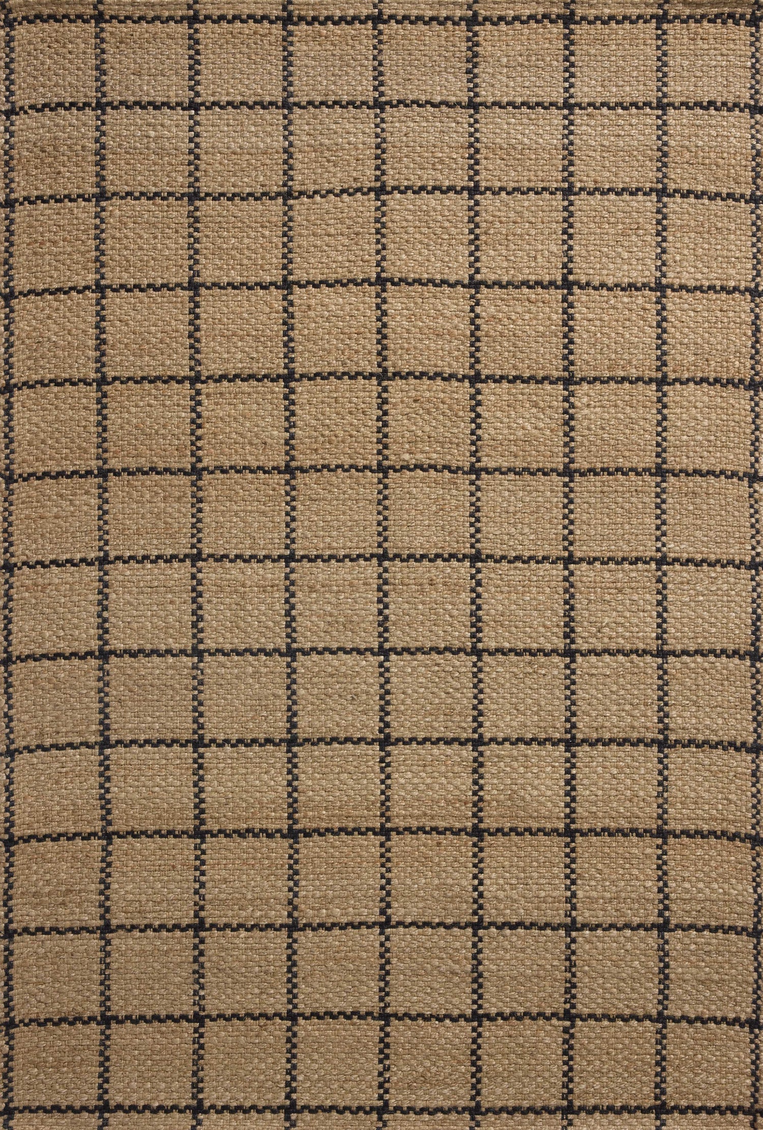 Chris Loves Julia x Loloi Fletcher  Natural Black Contemporary