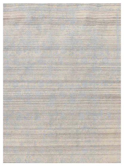 Limited Avoca AVC-401 White Ivory Transitional Knotted Rug