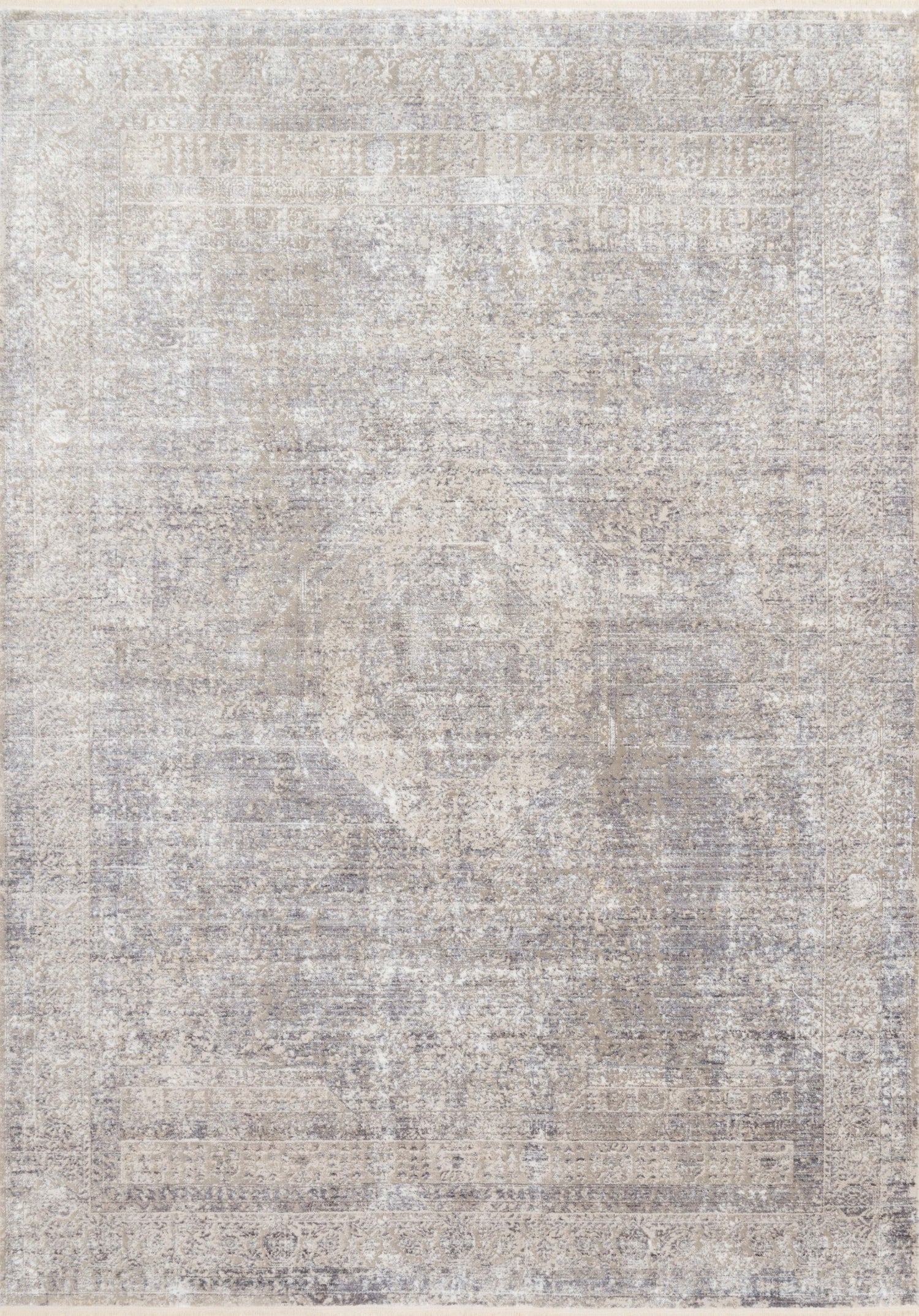 Loloi Franca  Silver Pebble Transitional