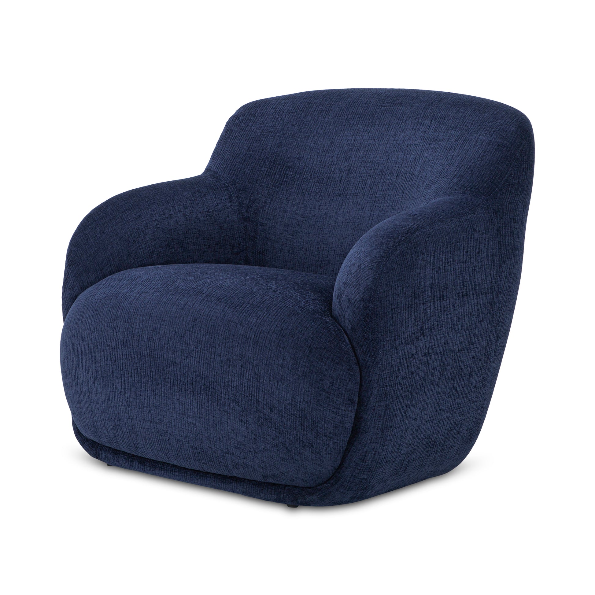 Moes Home Accent Chairs Stevie Navy Contemporary Furniture Rug