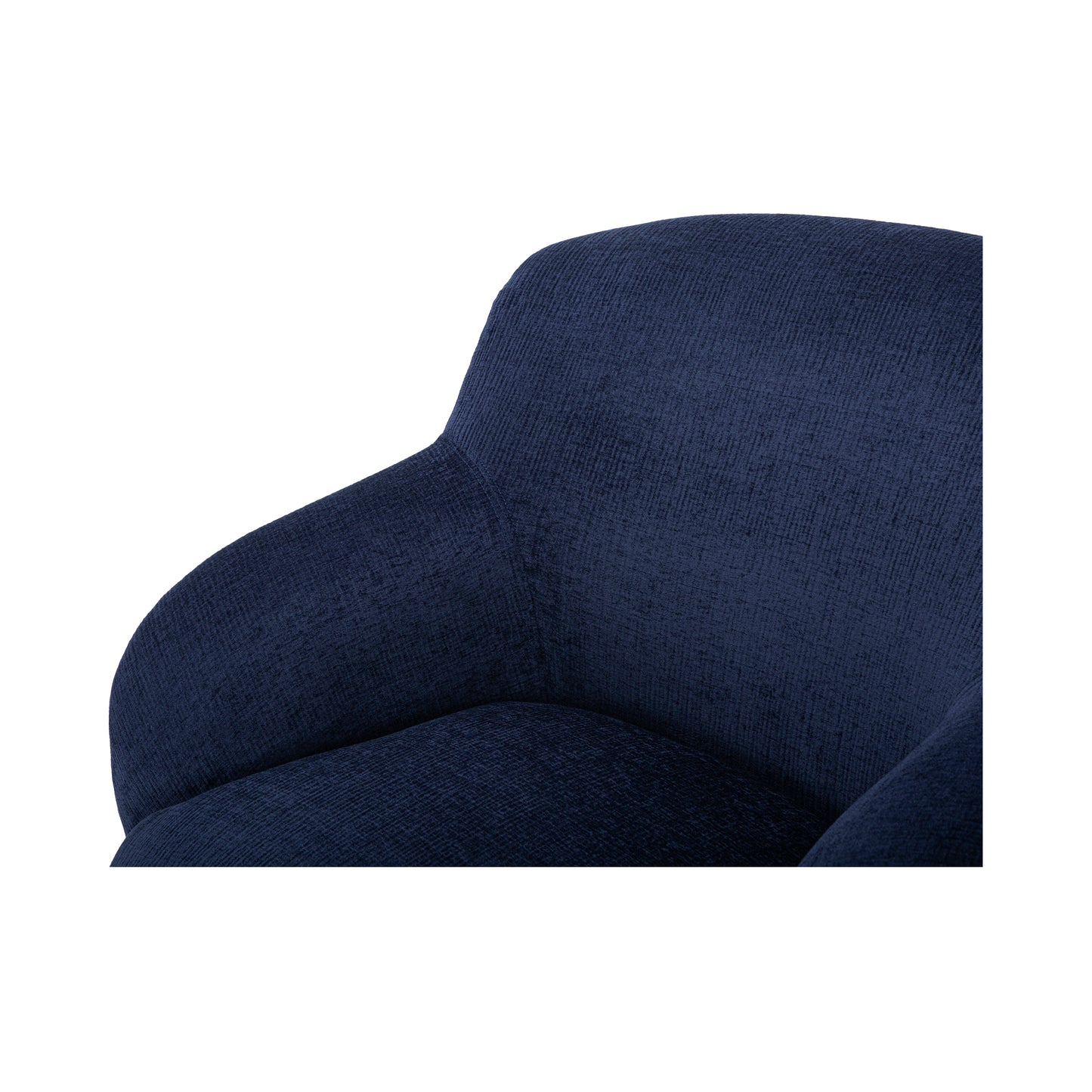 Moes Home Accent Chairs Stevie Navy Contemporary Furniture Rug