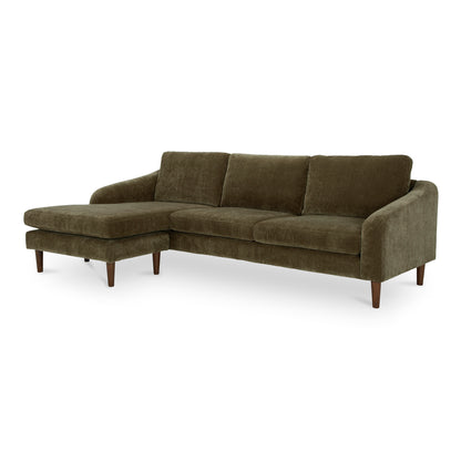 Moes Home Sectionals QUINN Green Contemporary Furniture Rug