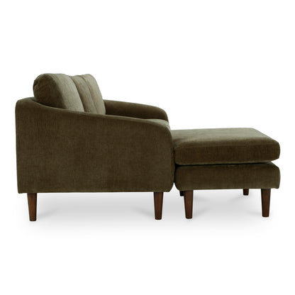 Moes Home Sectionals QUINN Green Contemporary Furniture Rug