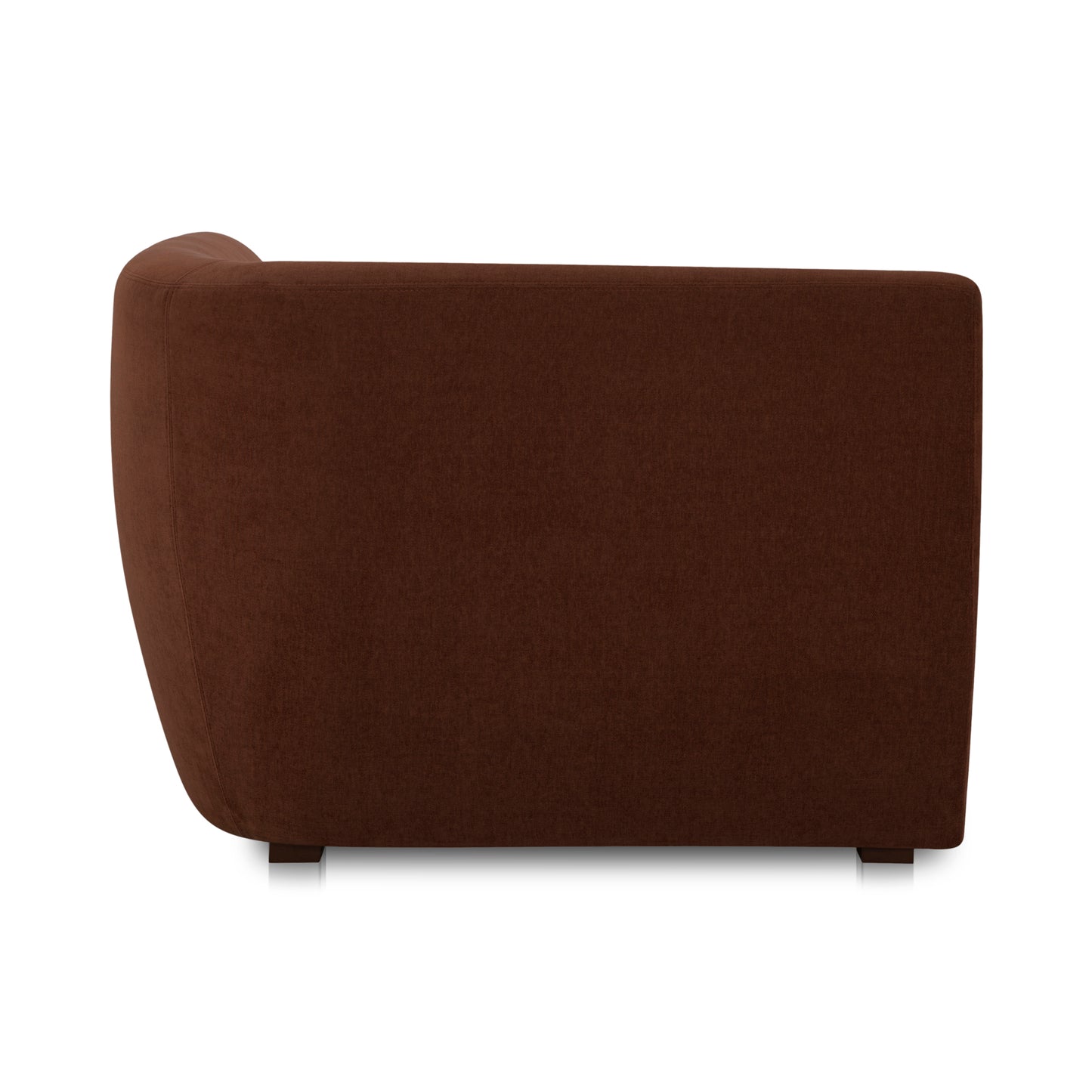 Moes Home Corner Chairs AMELIA Brown Contemporary Furniture Rug