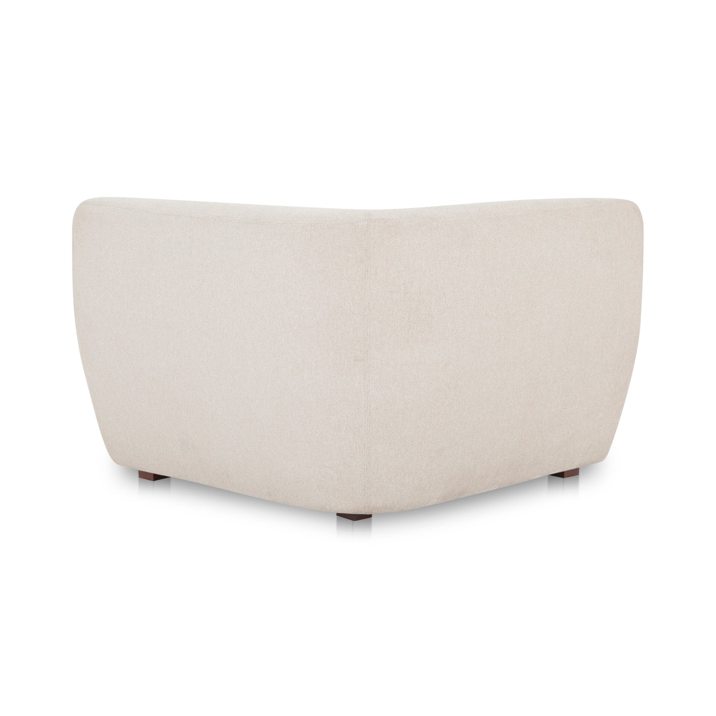 Moes Home Corner Chairs AMELIA White Contemporary Furniture Rug