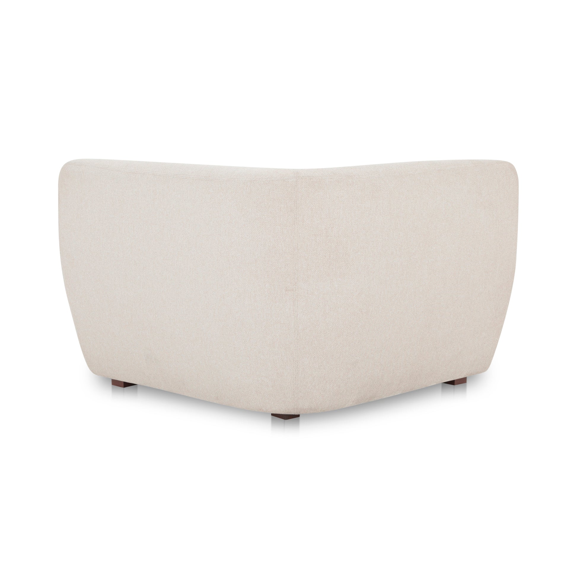 Moes Home Corner Chairs AMELIA White Contemporary Furniture Rug