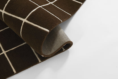 Momeni Form  Brown  Contemporary