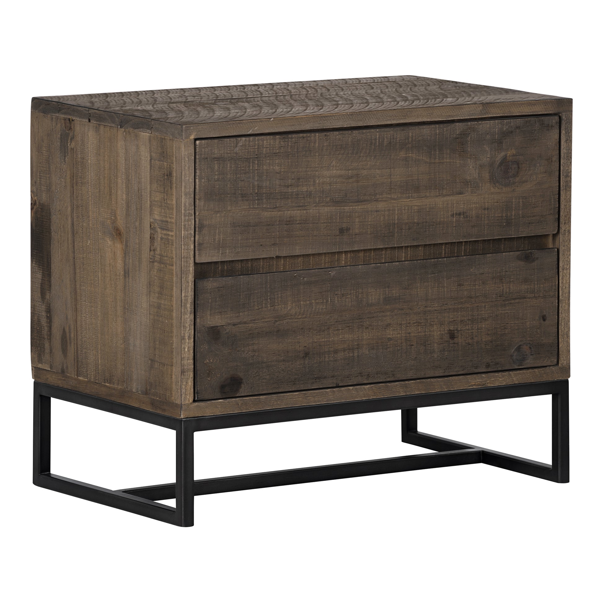 Moes Home Nightstands Elena Brown Rustic Furniture