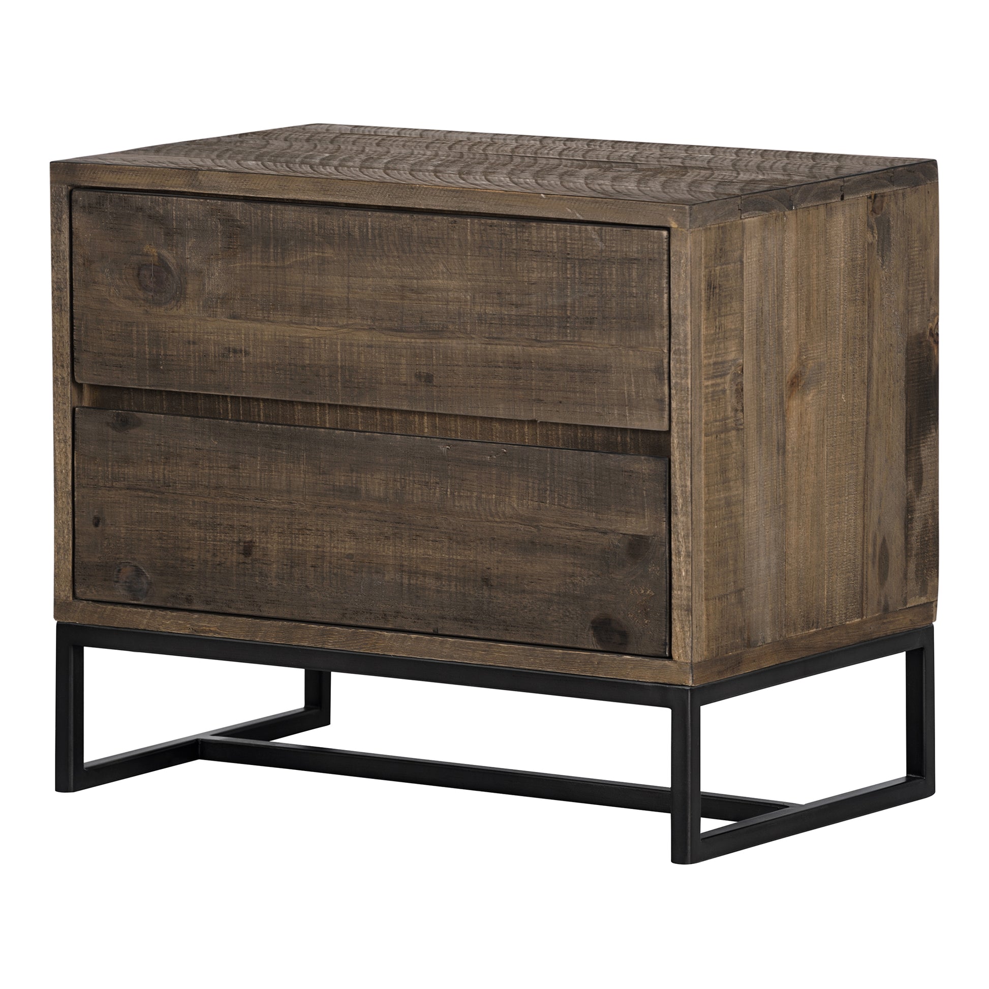Moes Home Nightstands Elena Brown Rustic Furniture