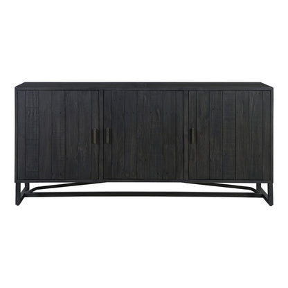 Moes Home Sideboards Sierra Black Rustic Furniture