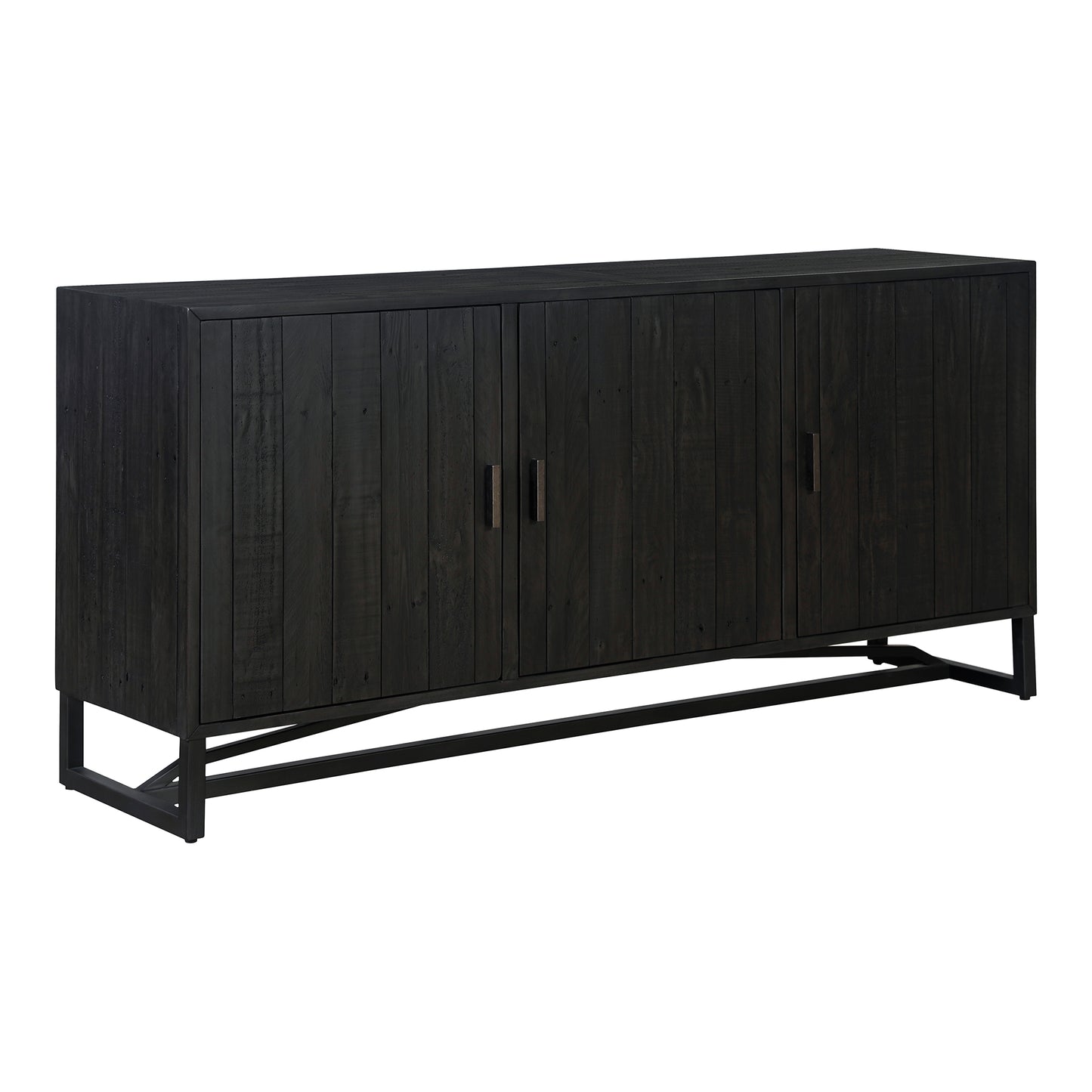 Moes Home Sideboards Sierra Black Rustic Furniture