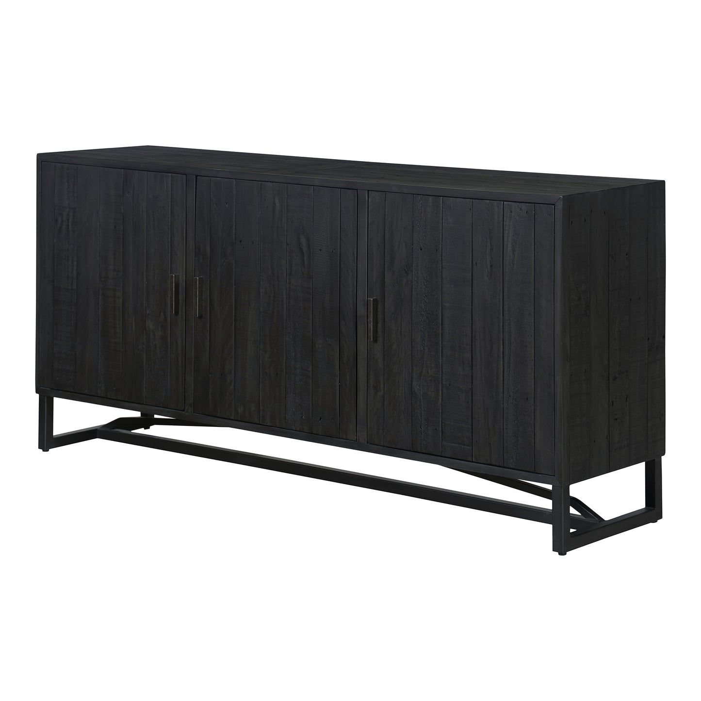 Moes Home Sideboards Sierra Black Rustic Furniture