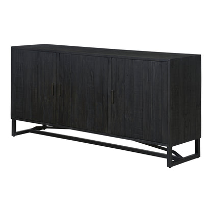 Moes Home Sideboards Sierra Black Rustic Furniture