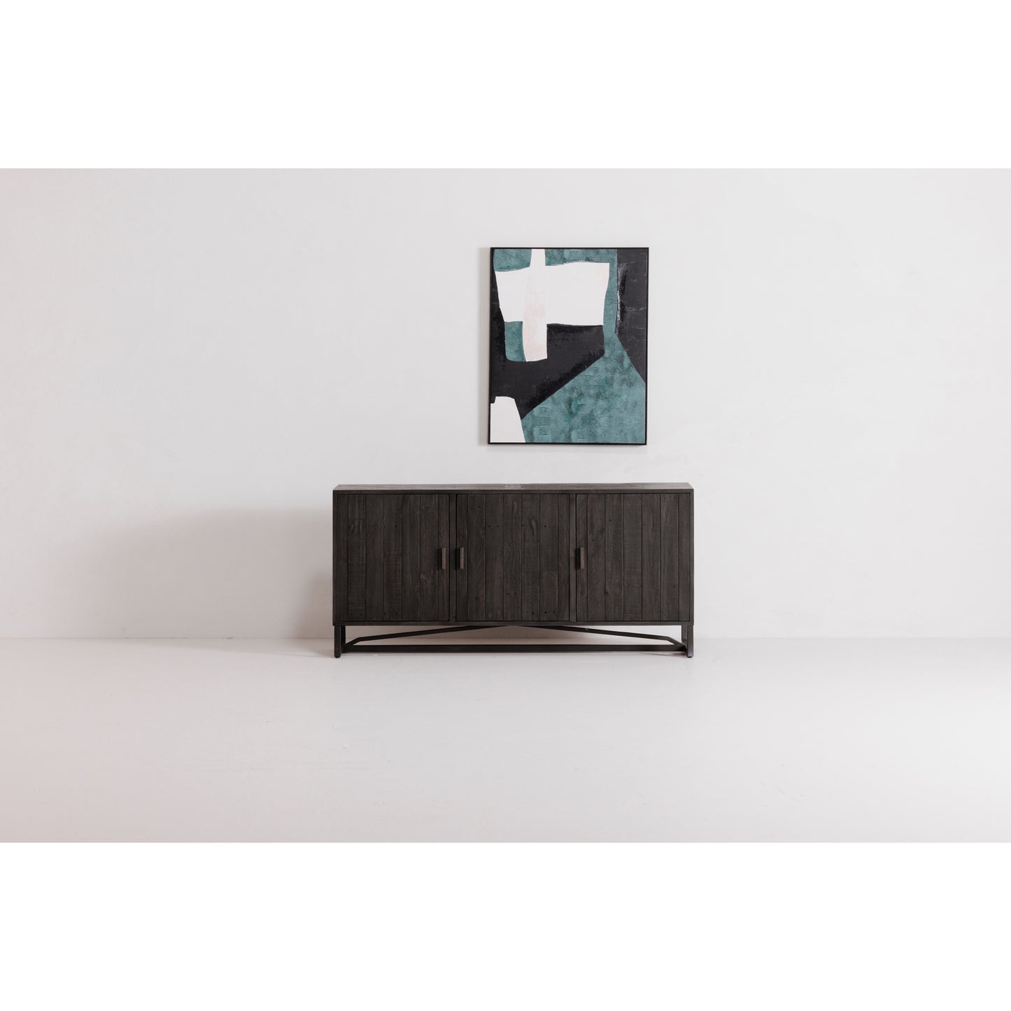 Moes Home Sideboards Sierra Black Rustic Furniture