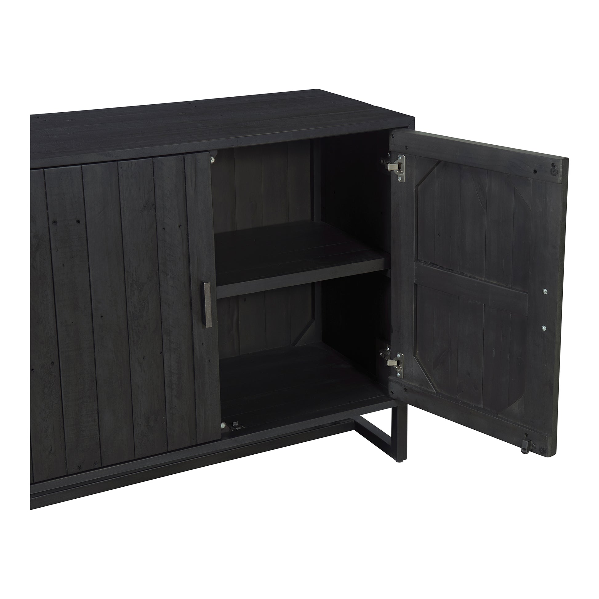 Moes Home Cabinets Sierra Black Rustic Furniture
